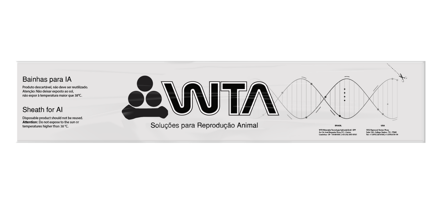Artificial Insemination Sheath - 3W (0,25 heifers)