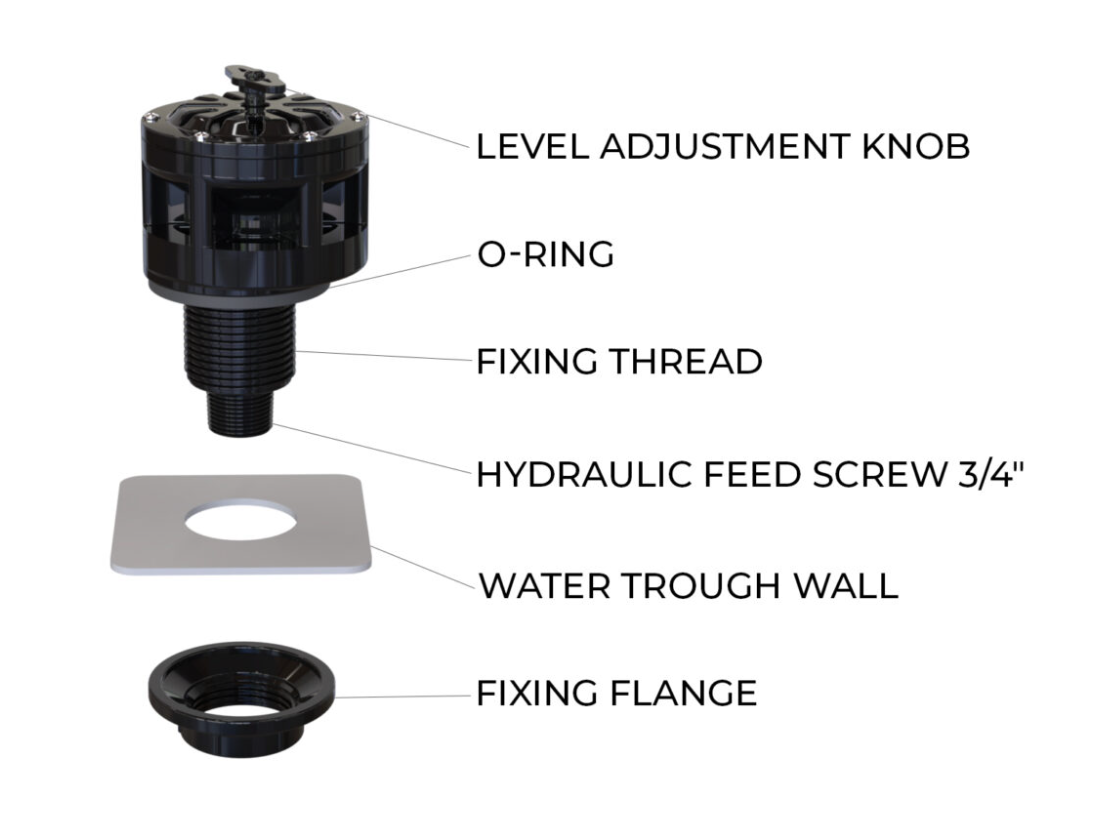 Submerged Valve for Livestock (NO float)